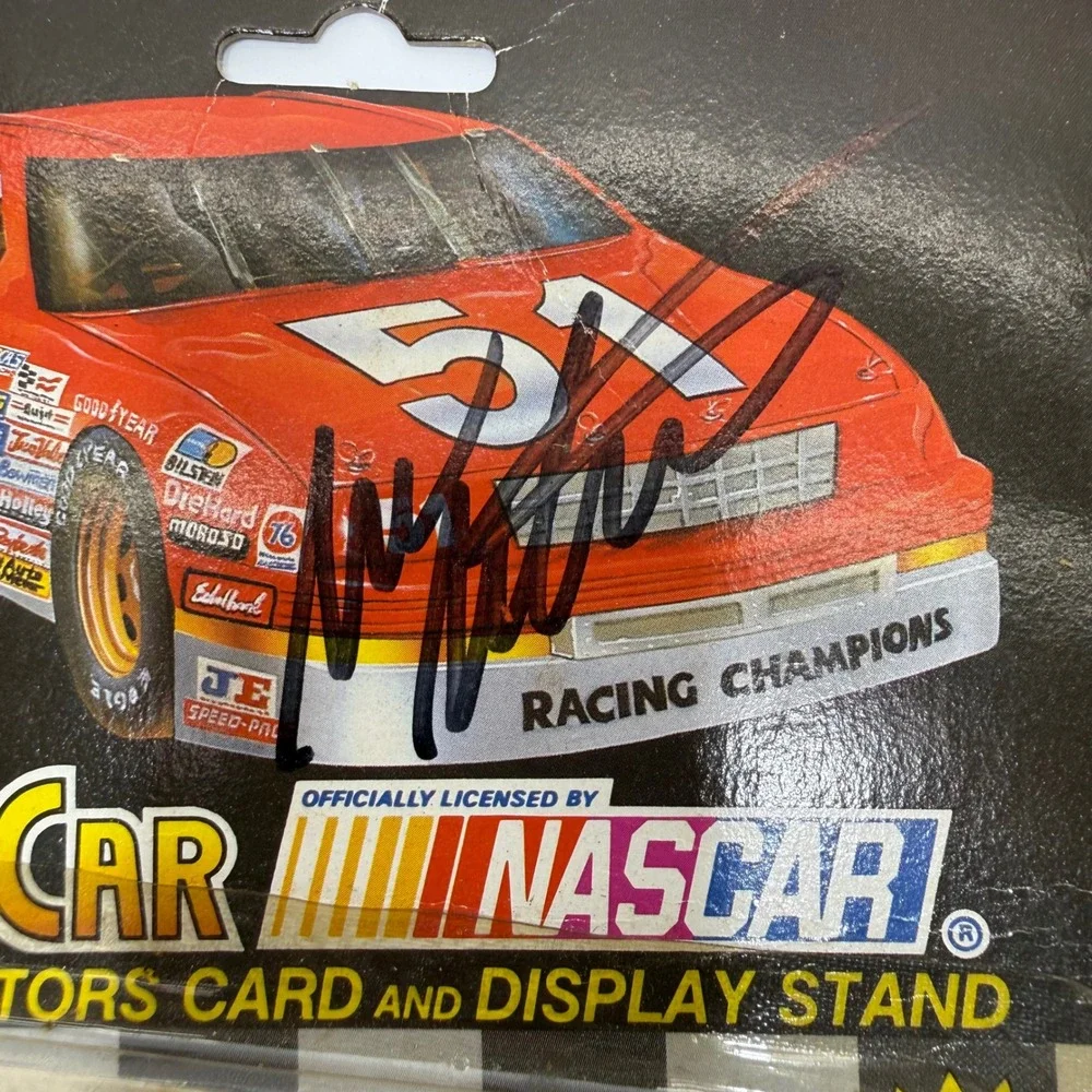 Racing Champions Mark Martin Autographed NASCAR 60 Winn-Dixie Diecast Stock Car